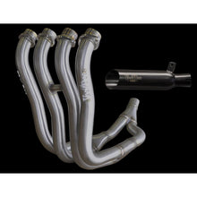 Voodoo 4-into-1 Full System Exhaust - Natural head-pipe and Black Muffler VEFSGSXR1K5B_882909