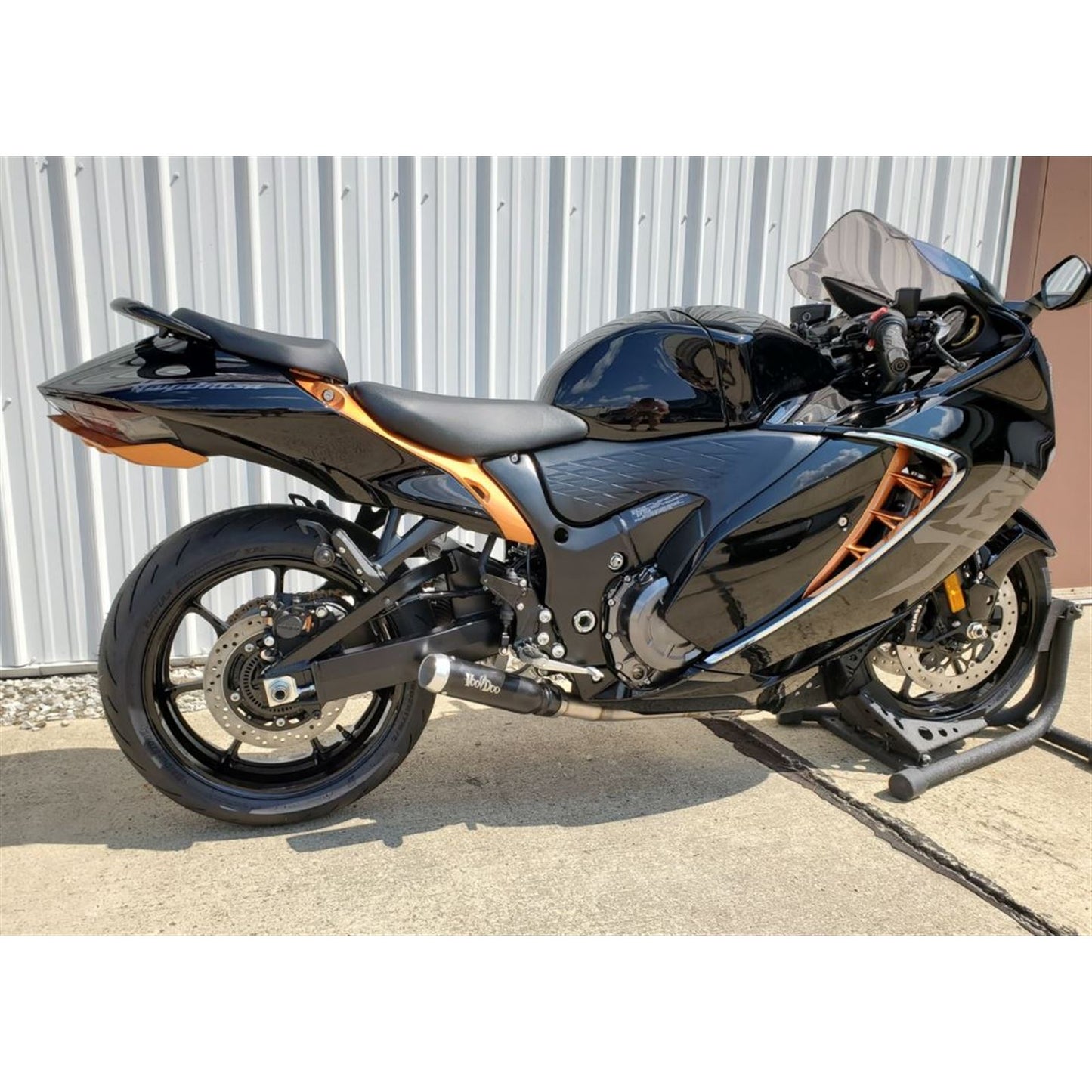 Voodoo 4-into-1 Race System (2) O2 Race Exhaust - Black VMMEFSBUSAM2B_882588