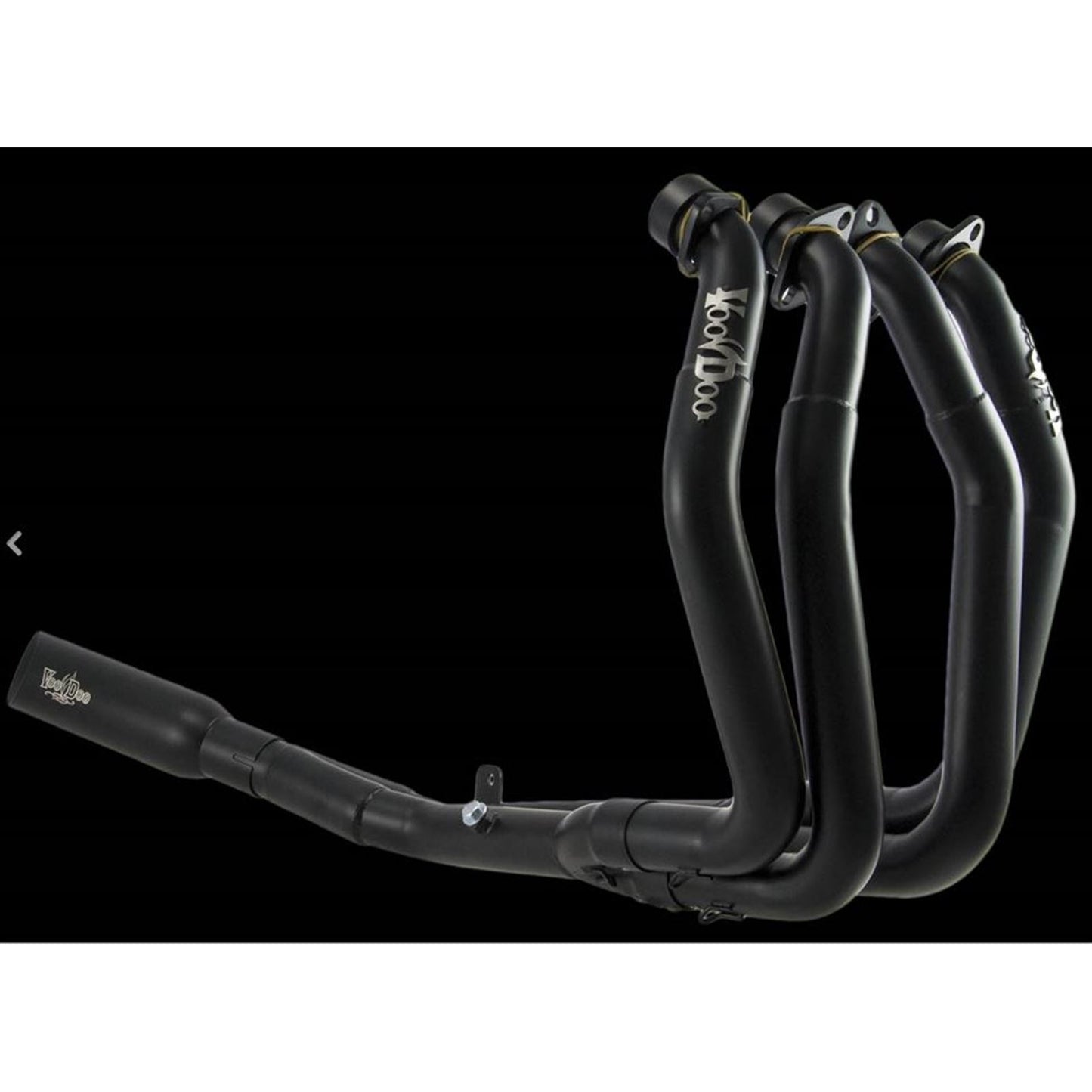 Voodoo 4-into-1 Full System Exhaust - Black Pipes/Black Muffler VEFSBUSAJ9B_882916