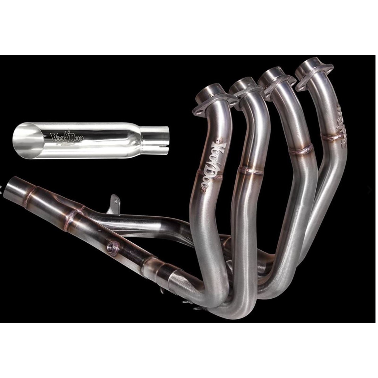 Voodoo 4-into-1 Full System Exhaust - Natural Pipes/Polished Muffler VEFSBUSAJ9P_882912