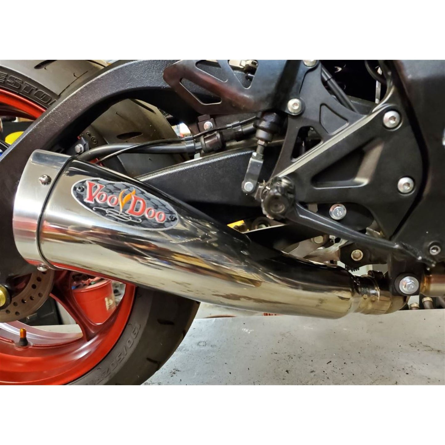 Voodoo Full 4-into-1 Race System Exhaust - Polish VMJEFSGSXR1L7P_882636