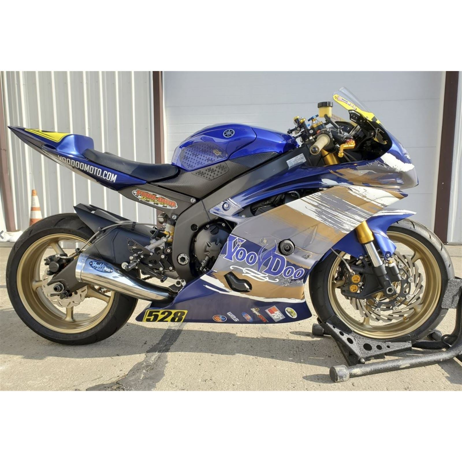 Voodoo Full 4-into-1 Race System Exhaust - Polish VMJEFSR6VK6P_882627