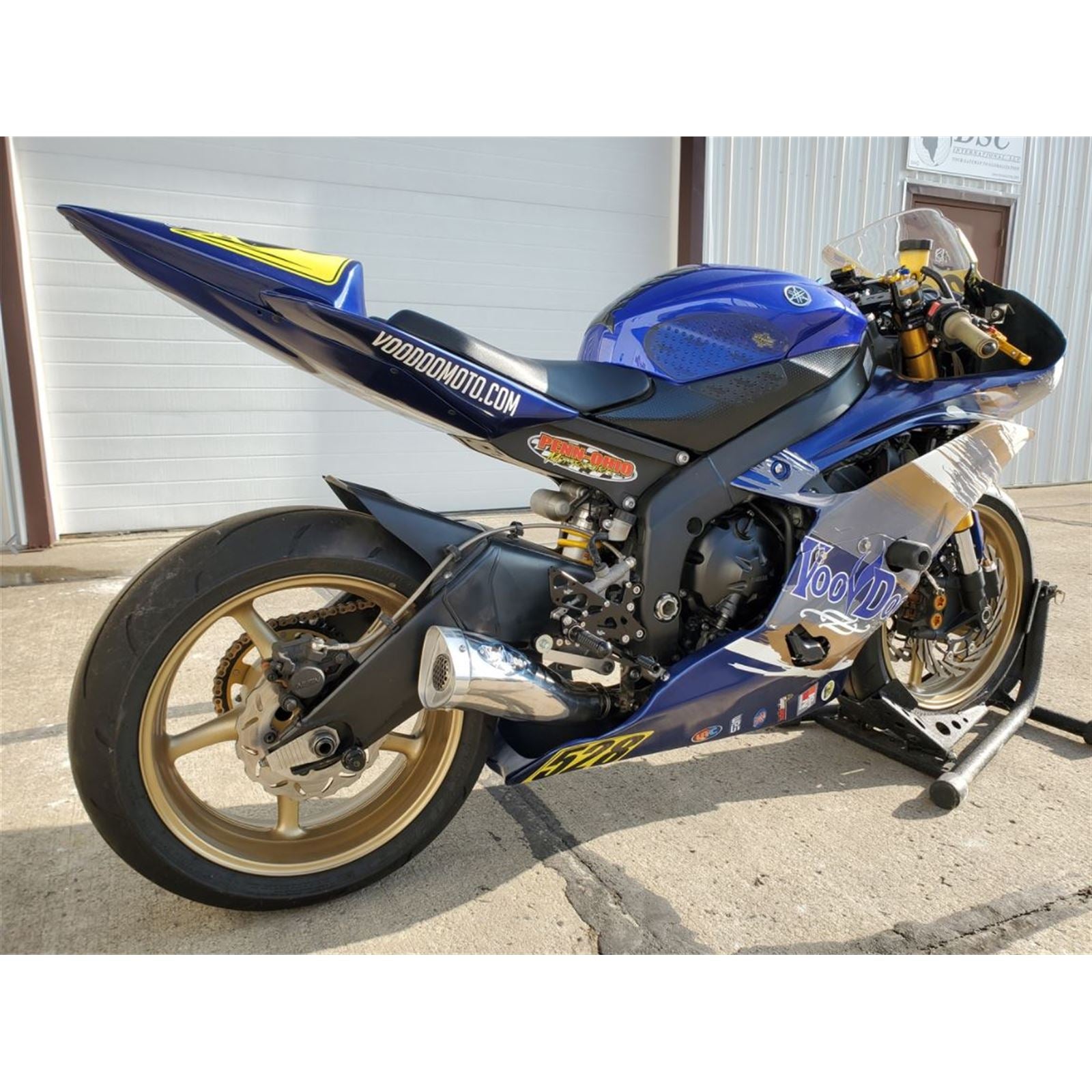 Voodoo Full 4-into-1 Race System Exhaust - Polish VMJEFSR6VK6P_882628