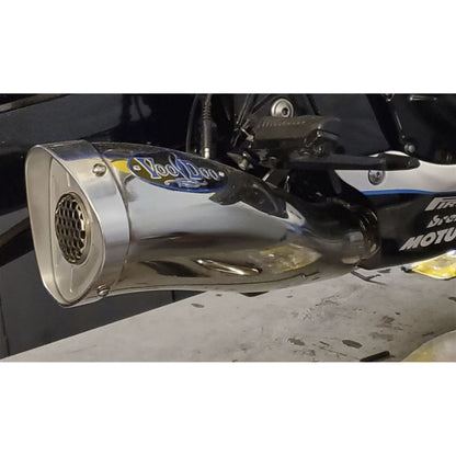 Voodoo Full 4 into 2 into 1 Race System - Mojo Muffler - Polished VMJEFSBUSAJ9P_882651