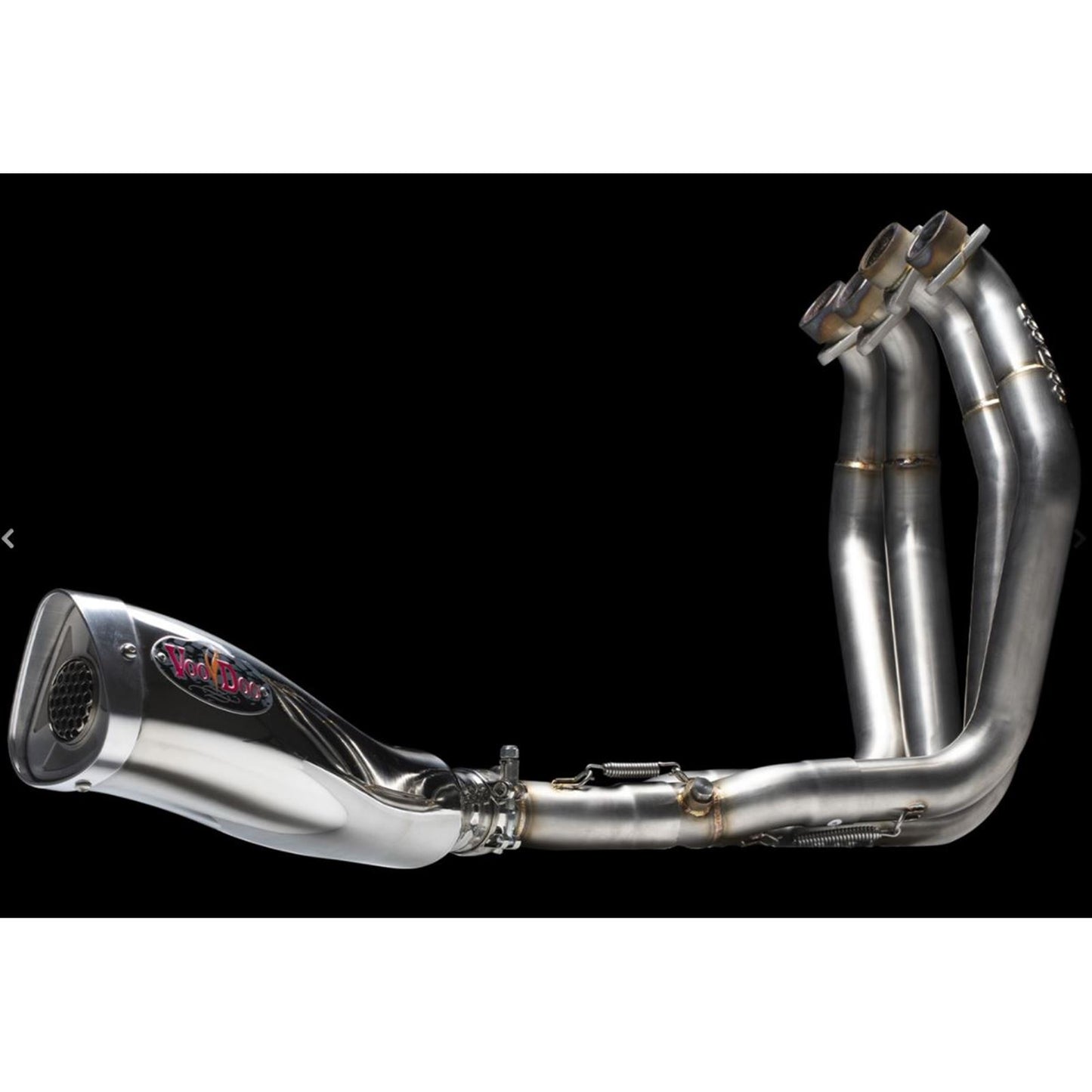 Voodoo Full 4 into 2 into 1 Race System - Mojo Muffler - Polished VMJEFSBUSAJ9P_882649