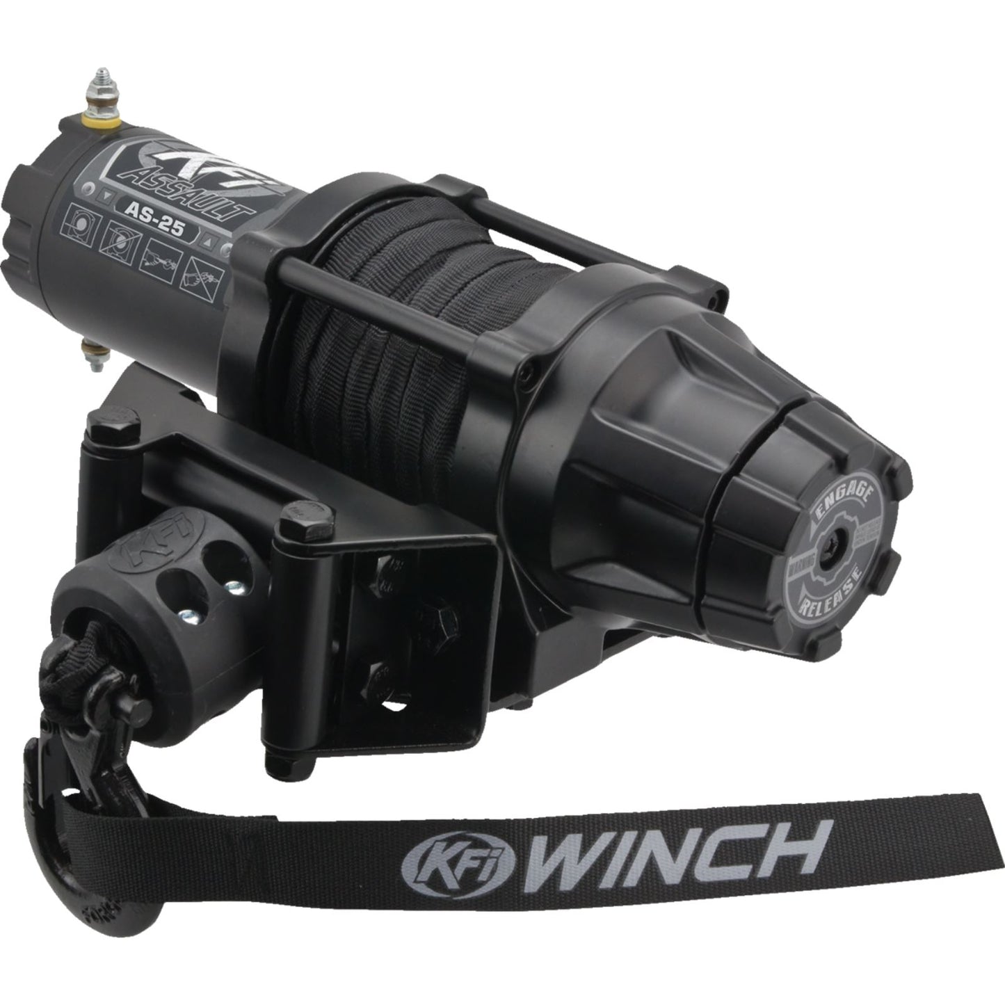 AS-25 Assault Winch - 2500 Lb - Synthetic Cable_1385661