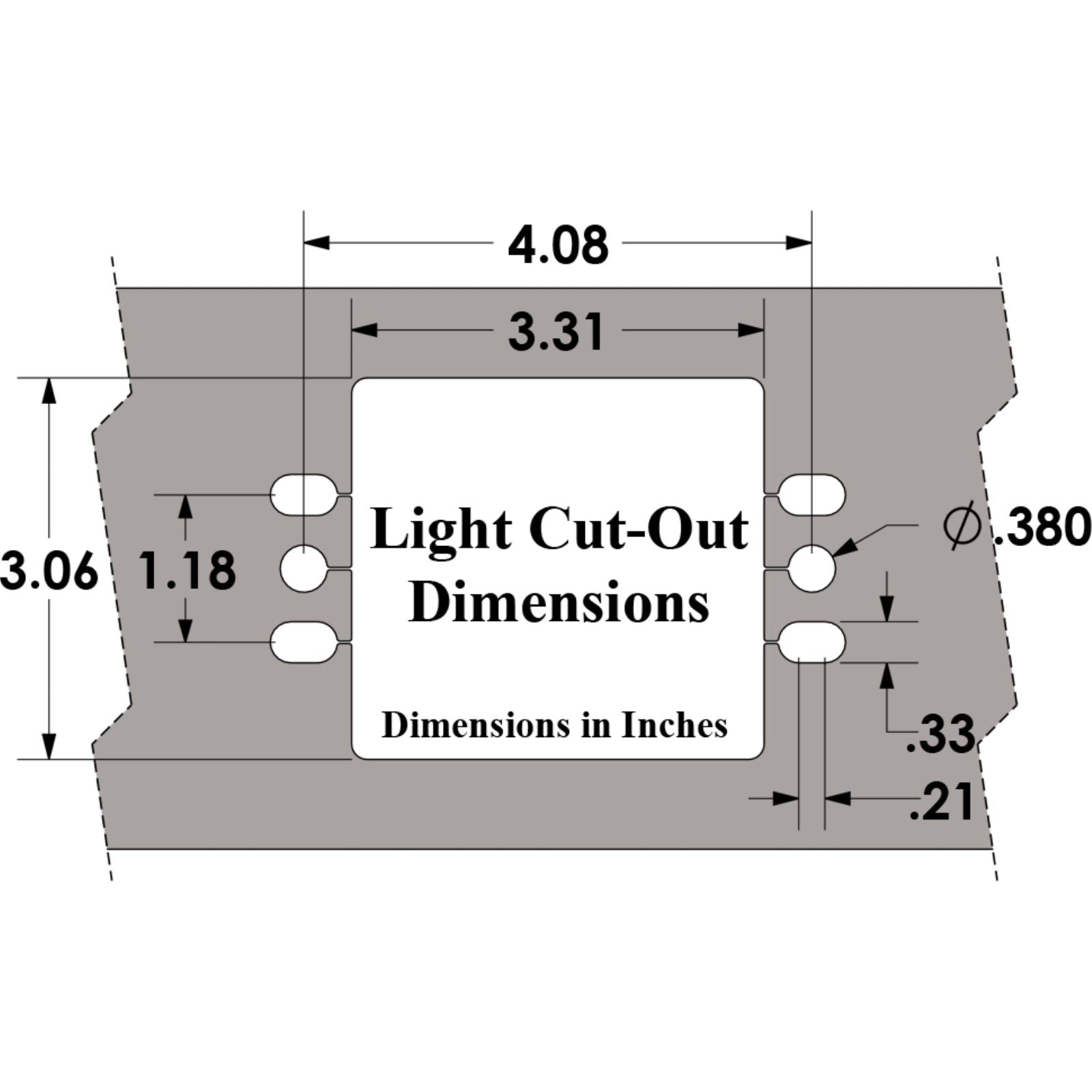 KFI Bumper Light Cover Kit 101445_1175726