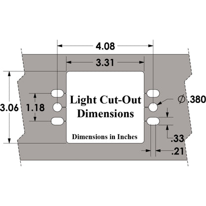 KFI Bumper Light Cover Kit 101445_1175726