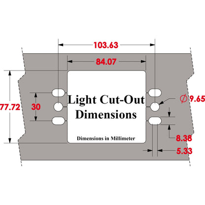 KFI Bumper Light Cover Kit 101445_1175727