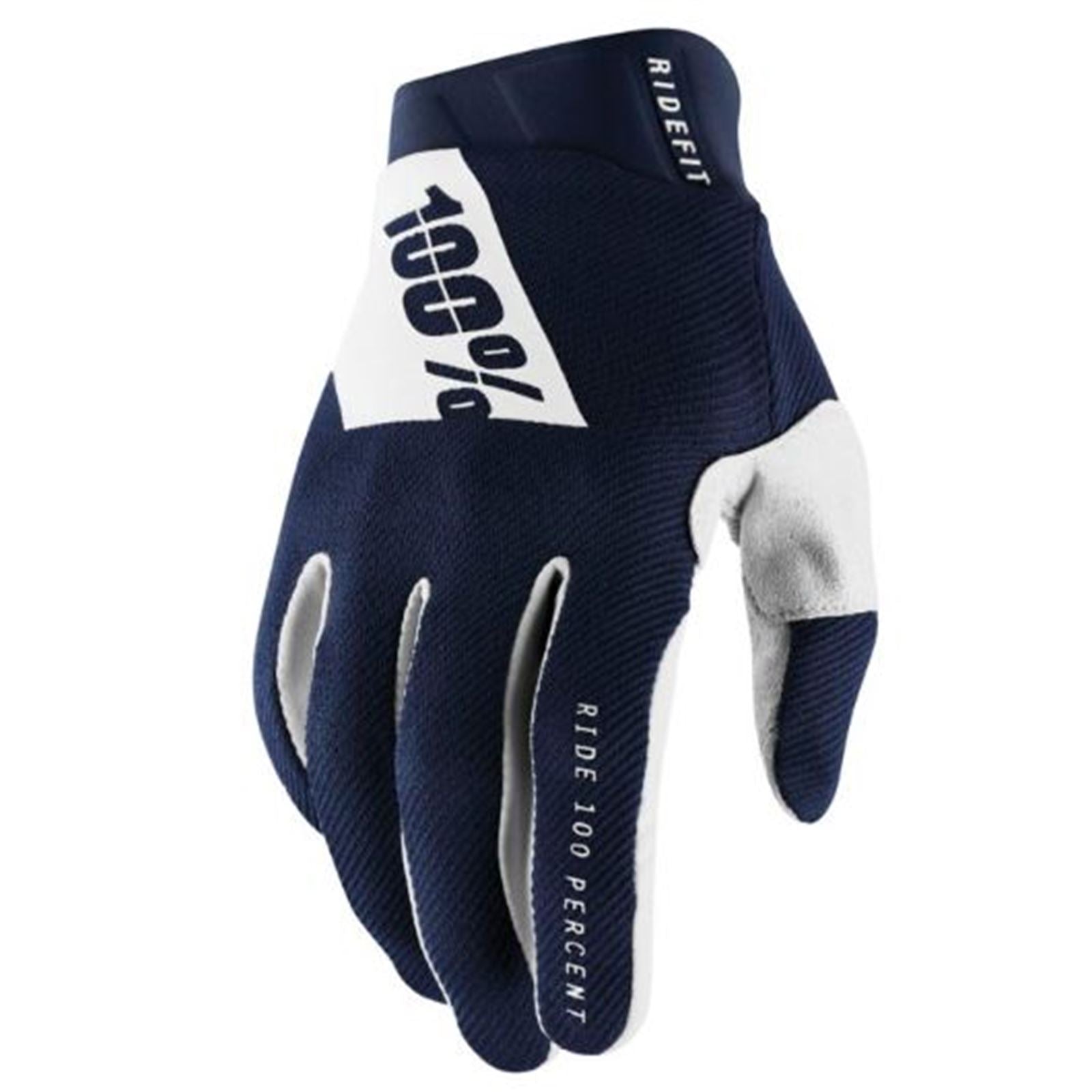 100% Men's Ridefit Gloves Navy, XL 10010-00028_885280