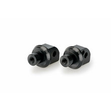 Puig Footpeg Adapter - Passenger - Black fits Yamaha XSR700 [MPN: 20676N]_1095572