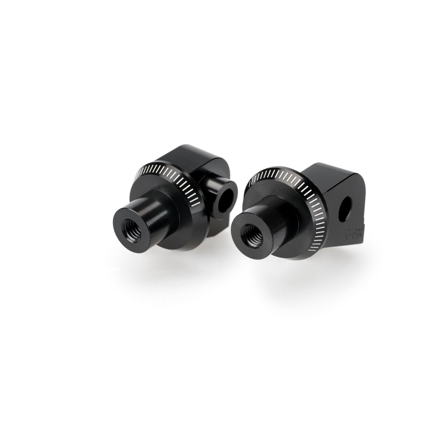 Puig Footpeg Adapter Black fits Yamaha XT1200ZE [MPN: 3661N]_1153812