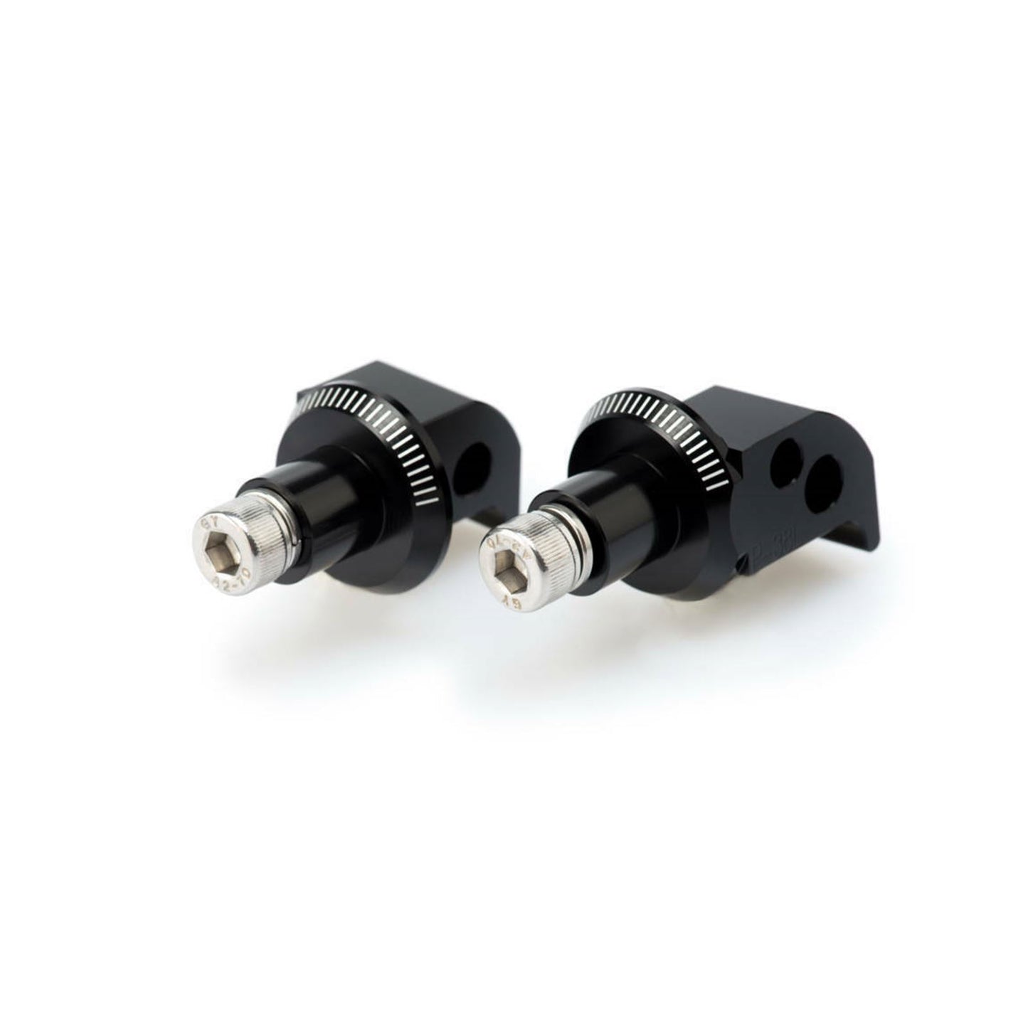 Puig Footpeg Adapter - Passenger - Black for Yamaha [MPN: 8183N]_883416