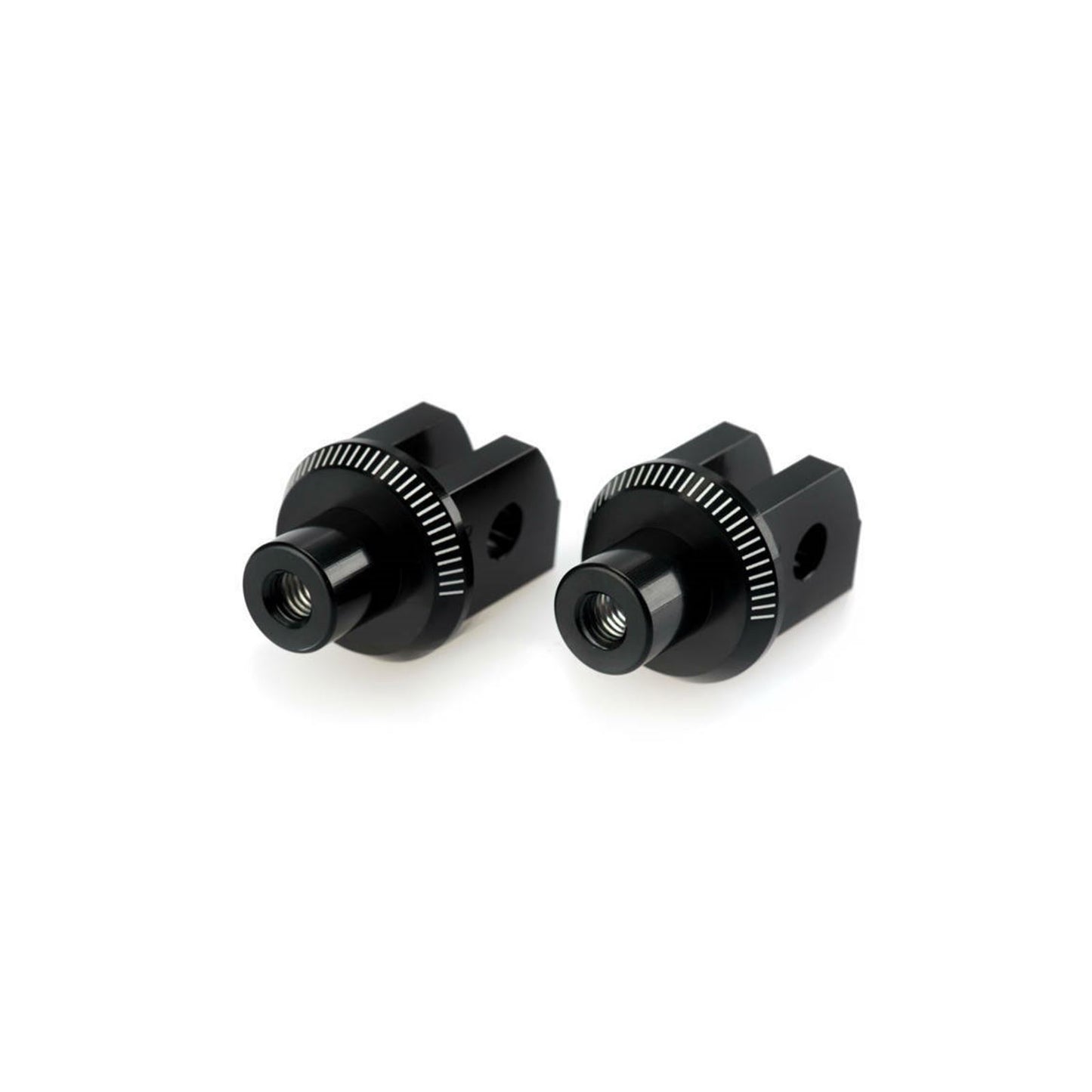Puig Footpeg Adapter Black fits Yamaha MT-10 SP [MPN: 8896N]_883415