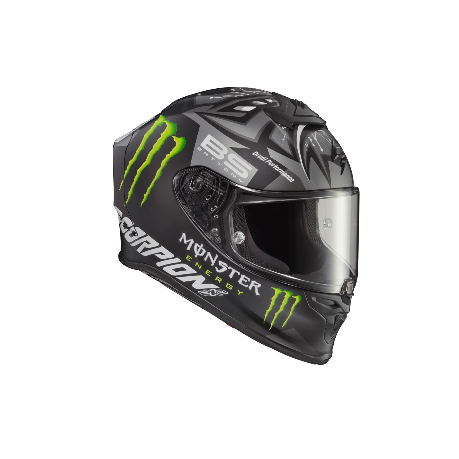 ScorpionEXO Exo-R1 Air Helmet Quartararo Monster-Energy - Silver - Medium R1-4204_1069734