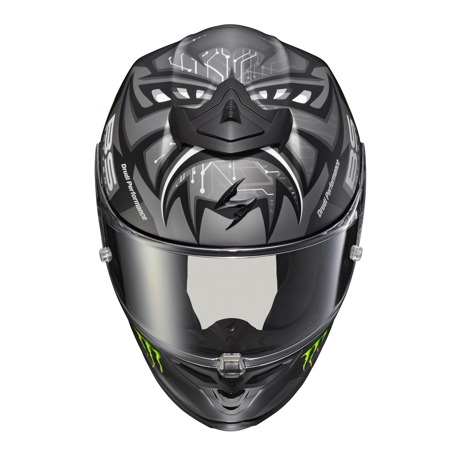 ScorpionEXO Exo-R1 Air Helmet Quartararo Monster-Energy - Silver - Medium R1-4204_1069713