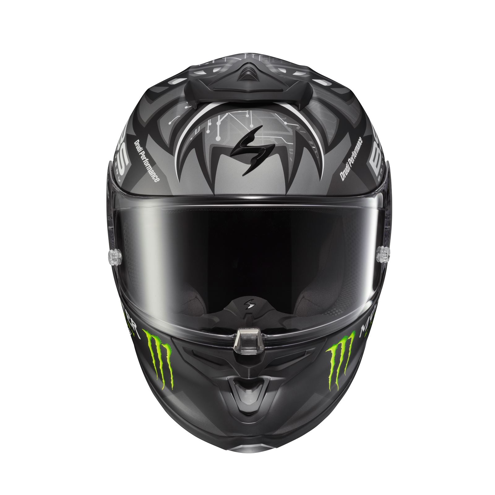 ScorpionEXO Exo-R1 Air Helmet Quartararo Monster-Energy - Silver - Medium R1-4204_1069714