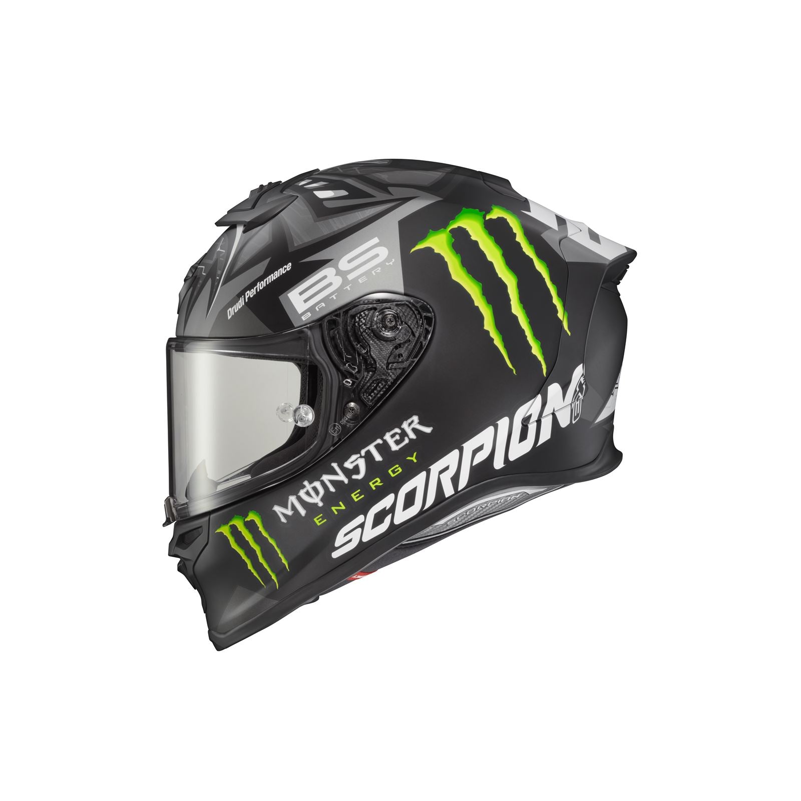 ScorpionEXO Exo-R1 Air Helmet Quartararo Monster-Energy - Silver - Medium R1-4204_1069715