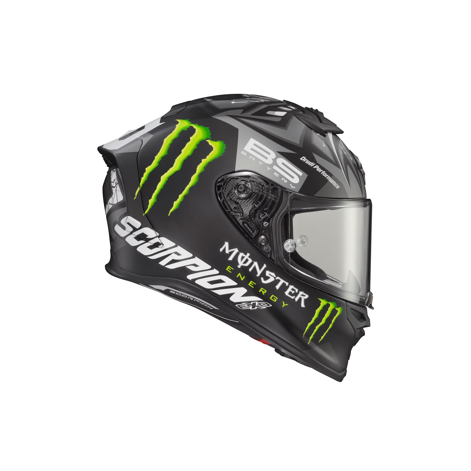 ScorpionEXO Exo-R1 Air Helmet Quartararo Monster-Energy - Silver - Medium R1-4204_1069716