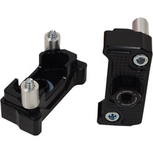 Driven Captive Axle Block Sliders for Yamaha - Black DRCAX-204BK_883473