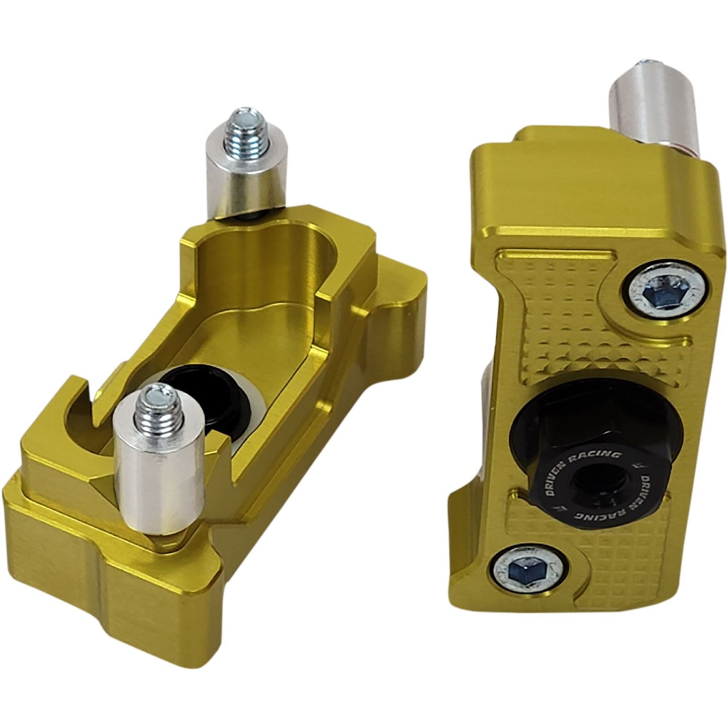 Driven Captive Axle Block Sliders for Yamaha - Gold DRCAX-204GD_883471