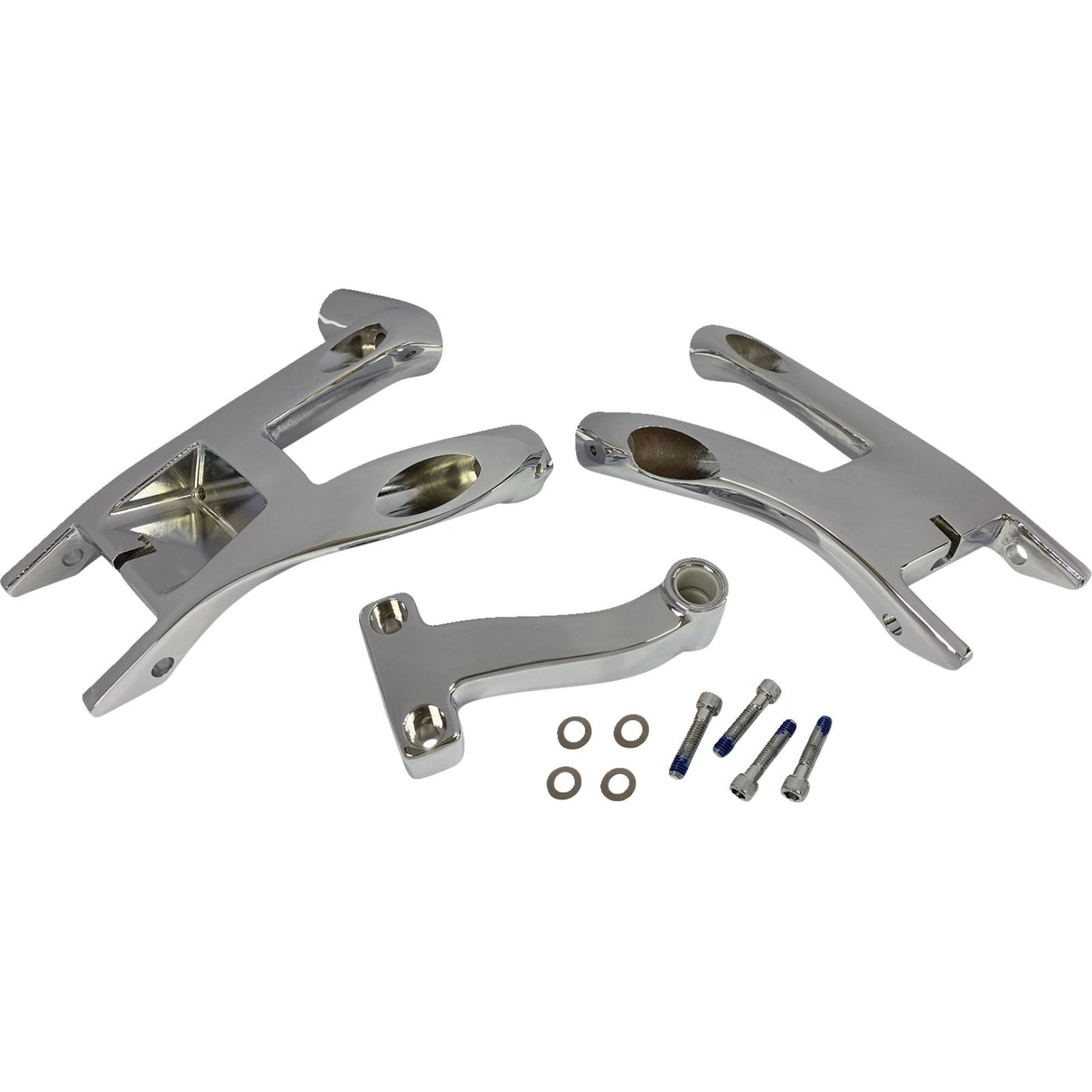 Drag Specialties Rider Floorboard Mount - Chrome 1621-1052_1367090