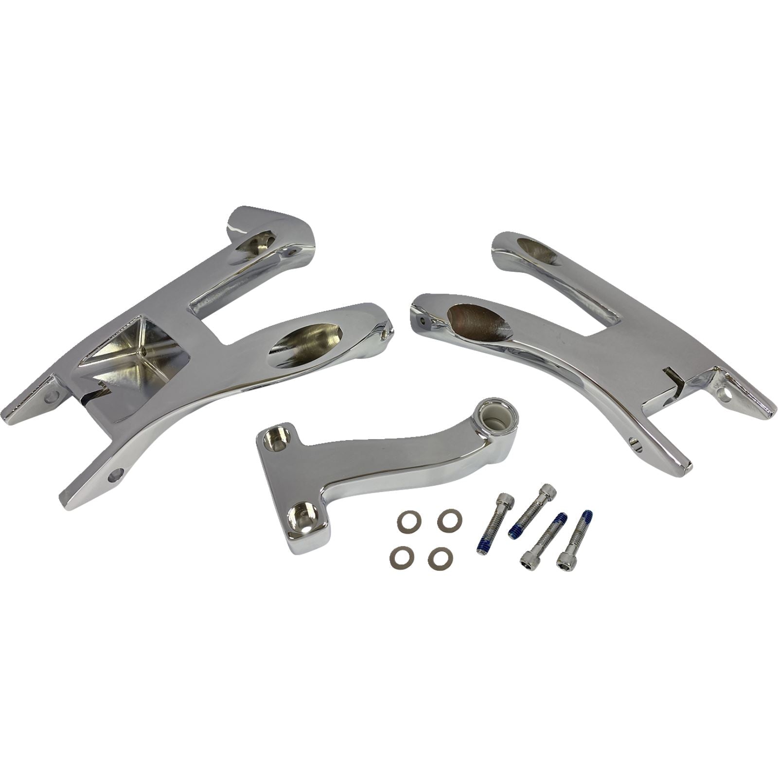 Drag Specialties Rider Floorboard Mount - Chrome 1621-1052_1367090