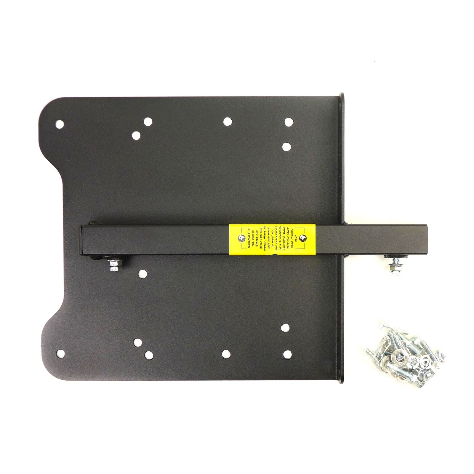2x2 Cycles Bicycle Carrier Mount Plate Adventure Touring for Kawasaki KLR 650 KAW-1_1768386