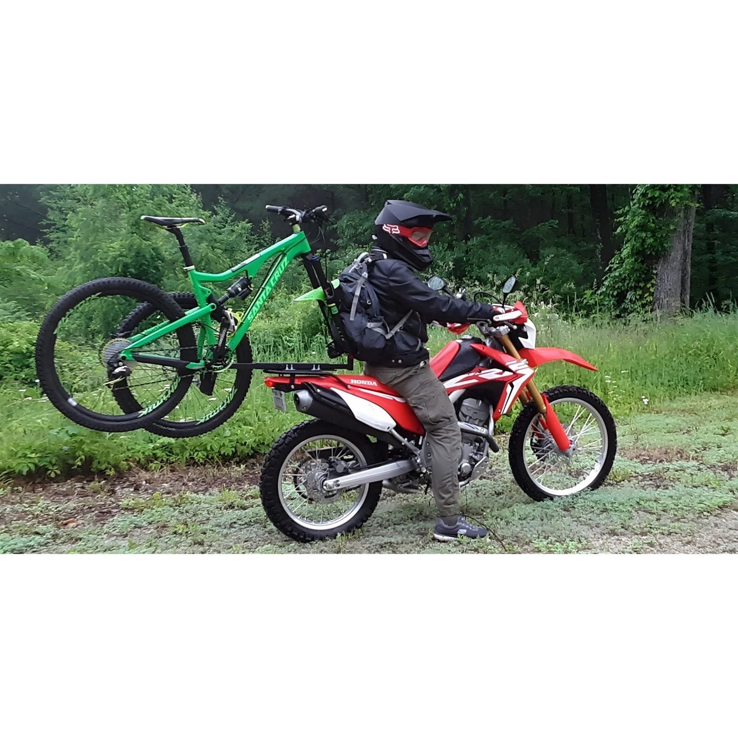 2x2 Cycles Bicycle Carrier Mount Plate Adventure Touring for Honda CRF1000L '16-17 HN-1_1396254