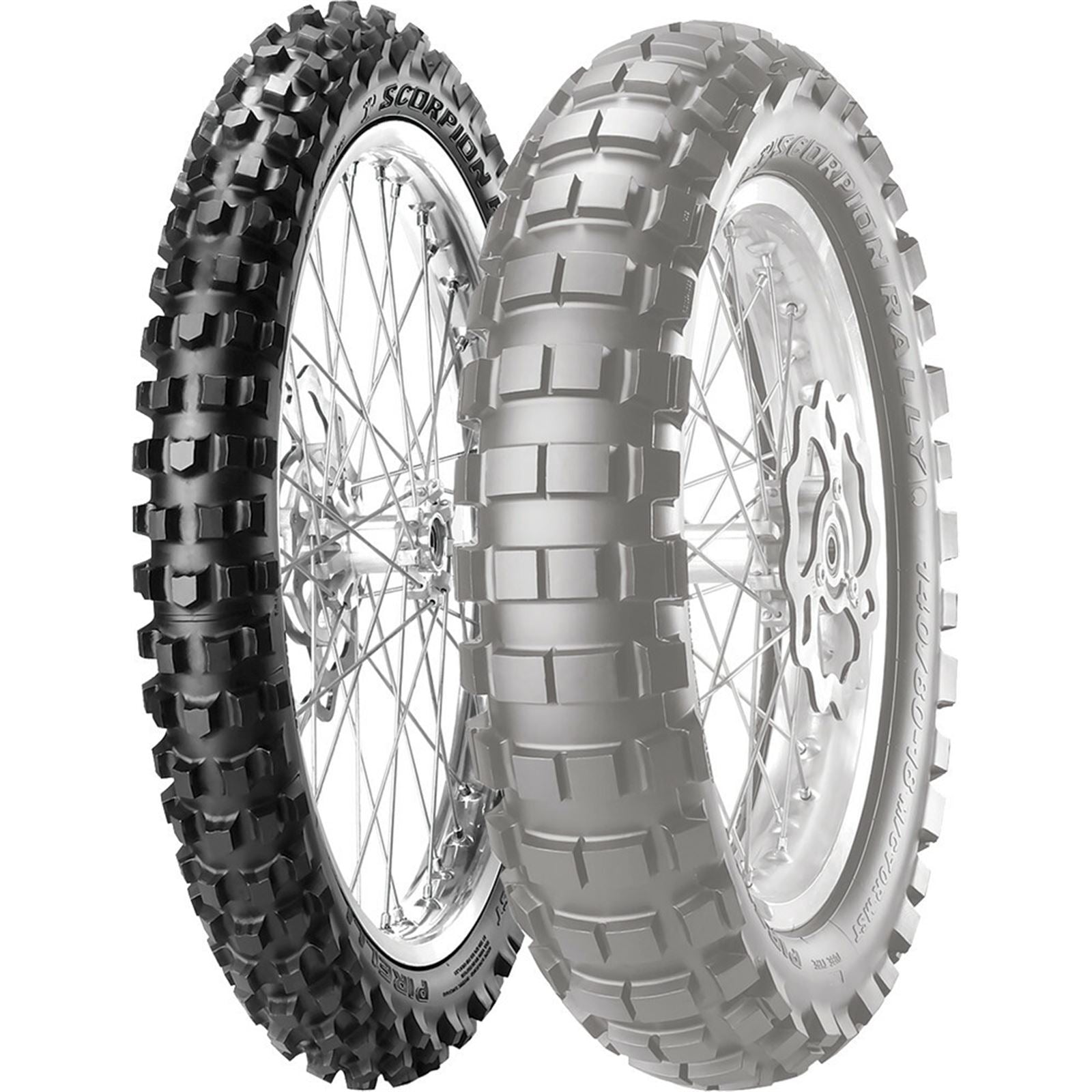 Pirelli - Powersports Scorpion Rally Tire - Front - 110/80R19 59R TL Radial 3870500_883762