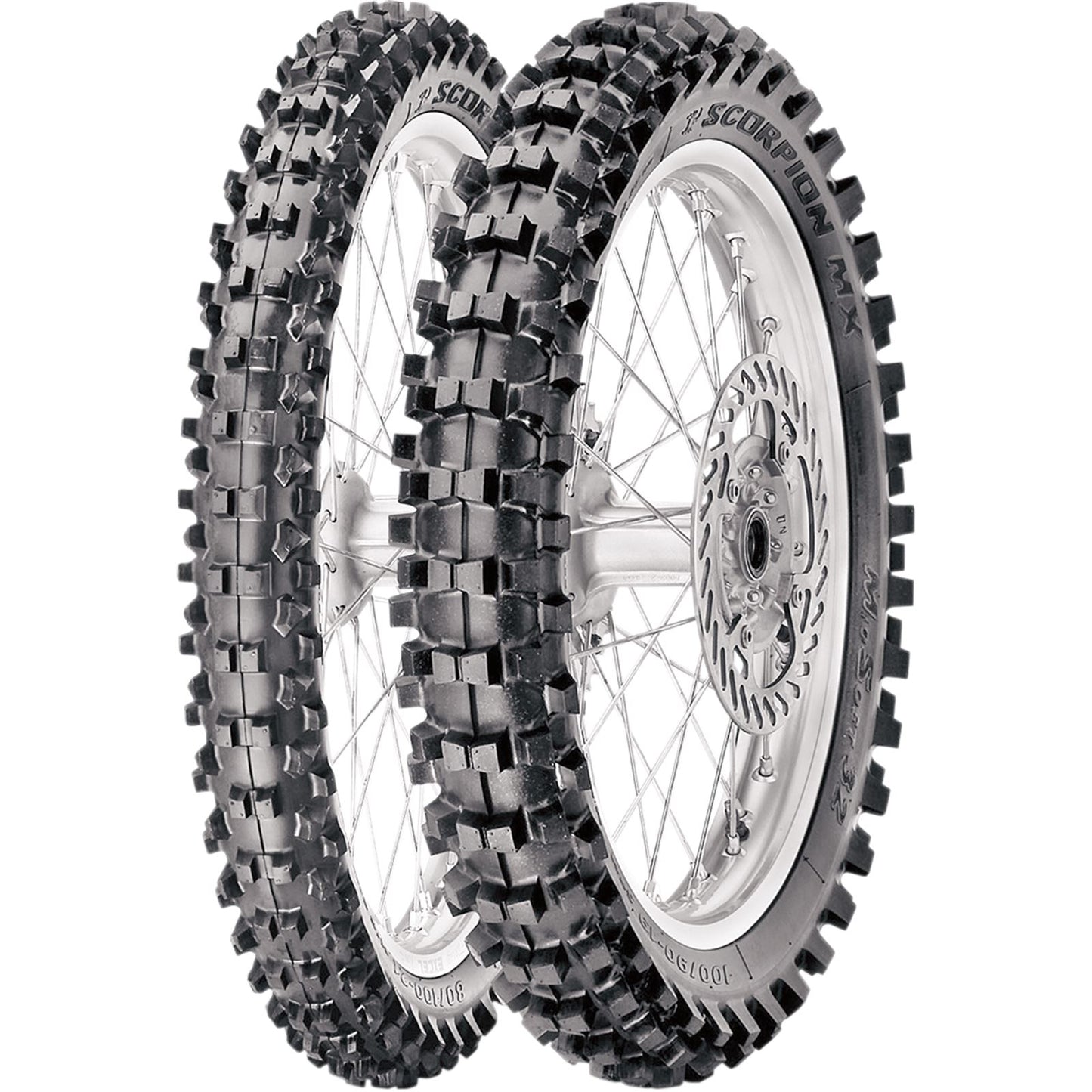 Pirelli - Powersports Scorpion™ MX32 Mid Soft Tire - Front - 90/100-21 - 62M 4108200_883743