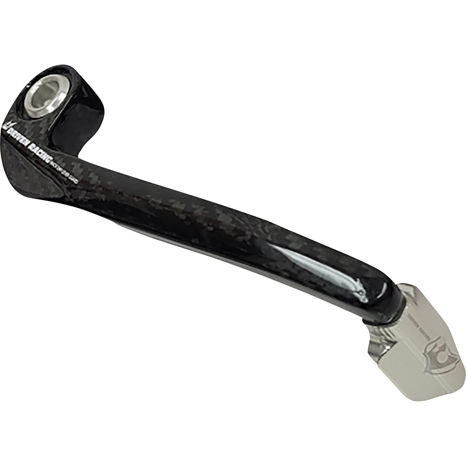 Driven Lever Guard - Carbon Fiber - Brake - Silver DCTDLG-1-SL_883781