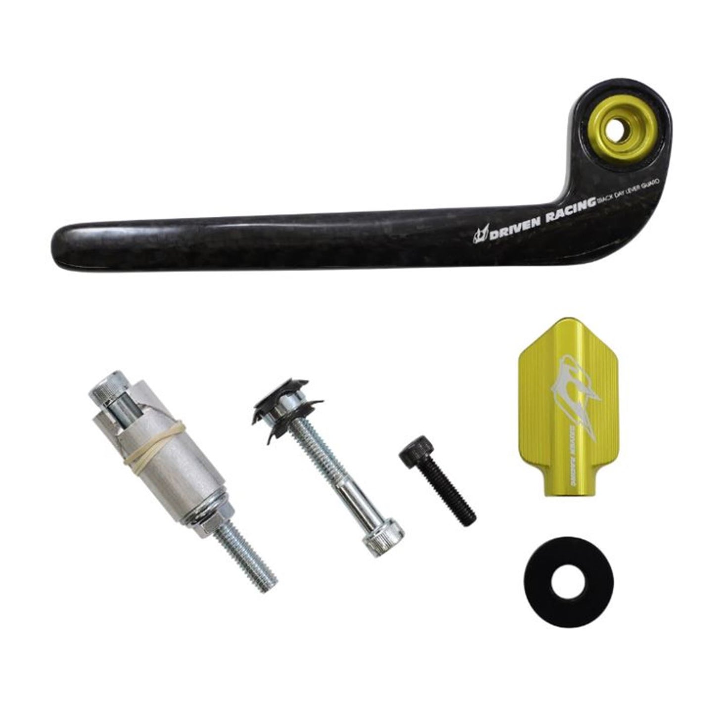 Driven Lever Guard - Carbon Fiber - Clutch - Gold DCTDLG-2-GD_899716