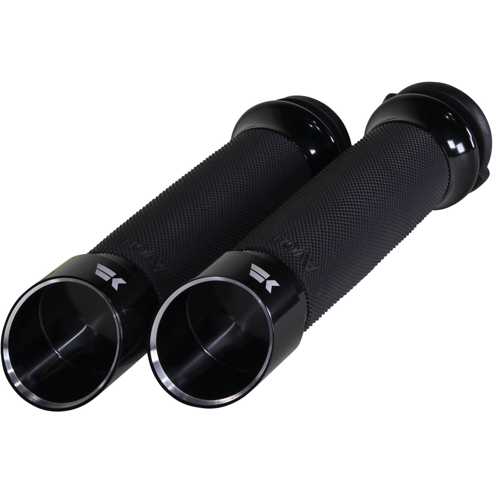 Khrome Werks Grips - Edge - Custom Contour - TBW - Black [MPN: 500140]_883793