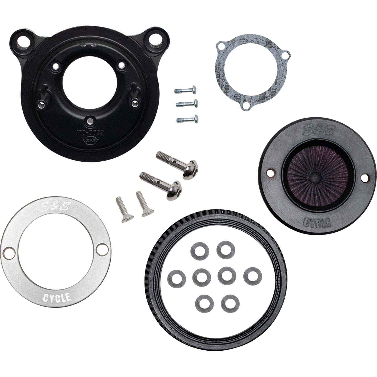 S&S Cycle Stinger Air Cleaner Kit 170-0716A_1097362