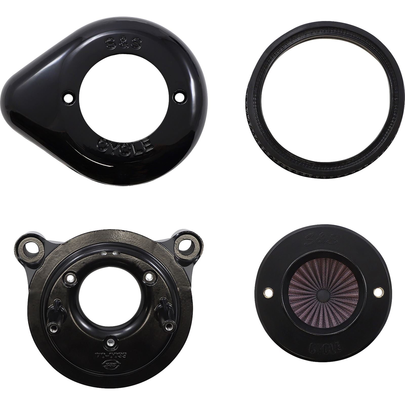 S&S Cycle Stinger Air Cleaner Kit 170-0720A_1074090