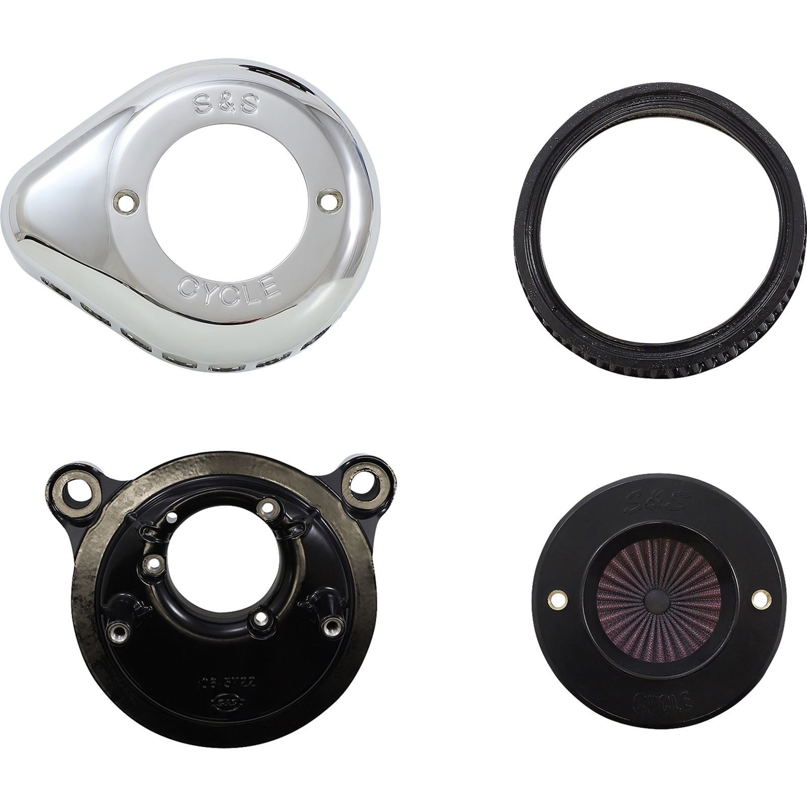 S&S Cycle Stinger Air Cleaner Kit 170-0721A_1074088