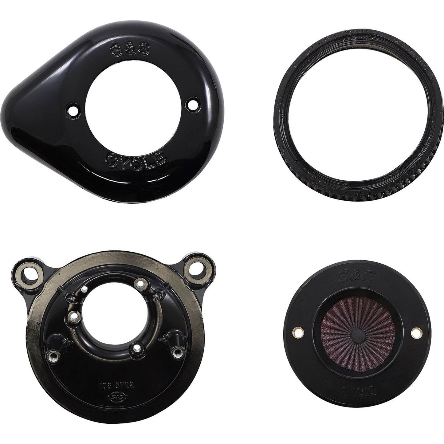 S&S Cycle Stinger Air Cleaner Kit 170-0722A_1074086
