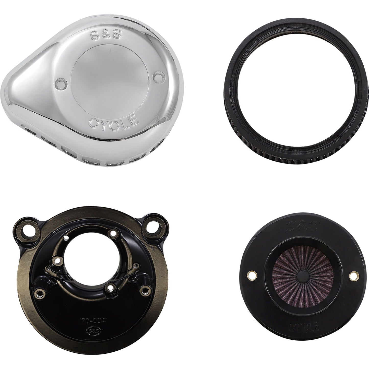 S&S Cycle Stinger Air Cleaner Kit 170-0725A_1074083