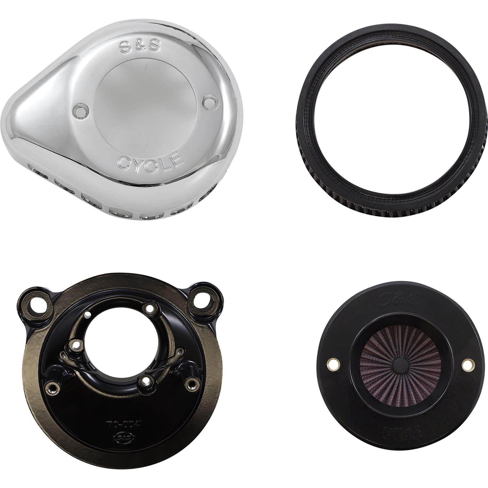 S&S Cycle Stinger Air Cleaner Kit 170-0725A_1074083