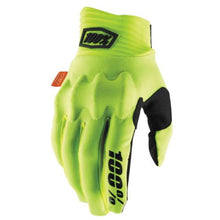100% Cognito Gloves Flo Yellow/Black, Small 10014-00015_885264