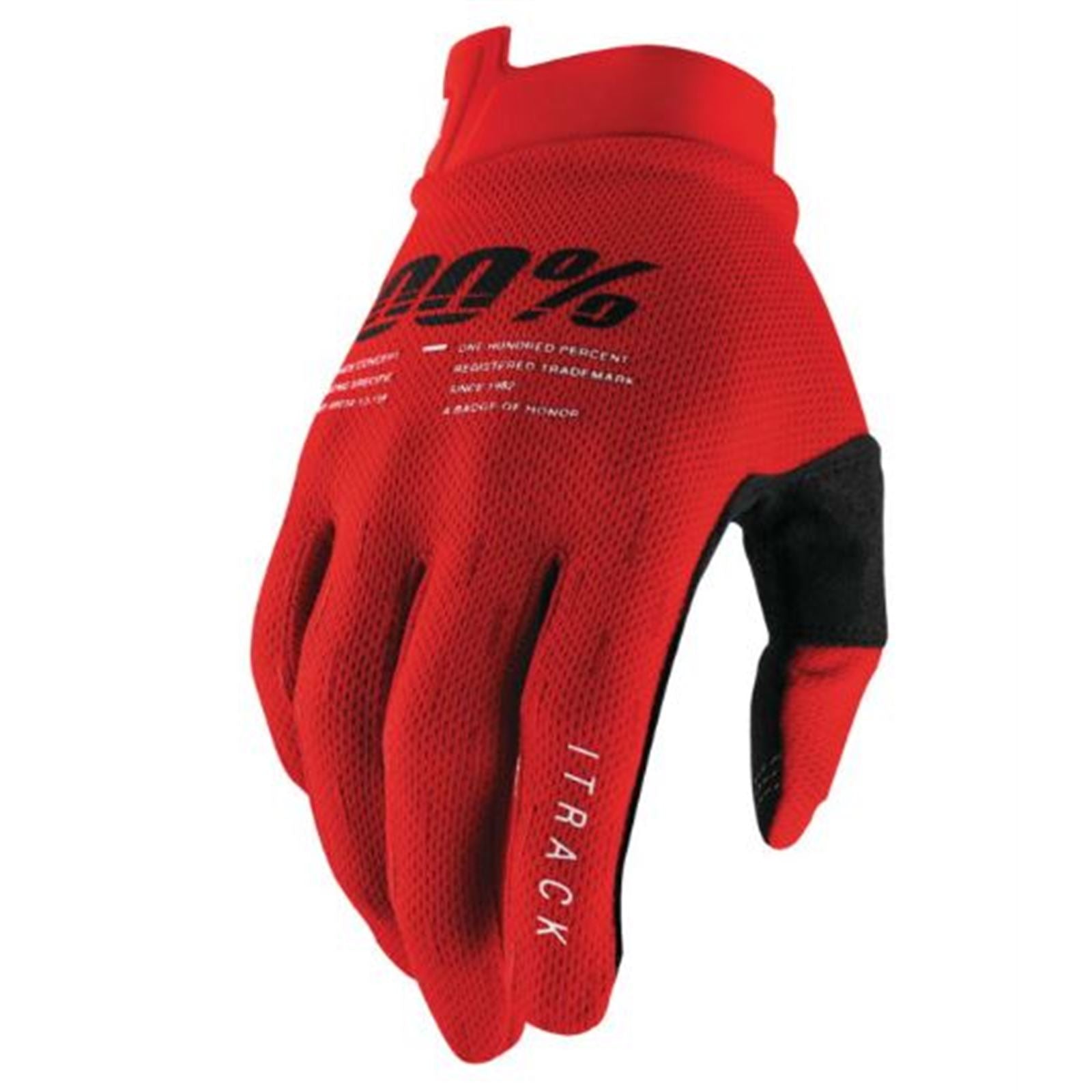 100% Men's iTrack Gloves Red, 2XL 10008-00019_885274
