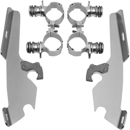 Memphis Shades Polished Fats & Slim Trigger-Lock Mounting Kit For Honfa VT OPEN BOX [MPN: MEK1968~1]_1174084