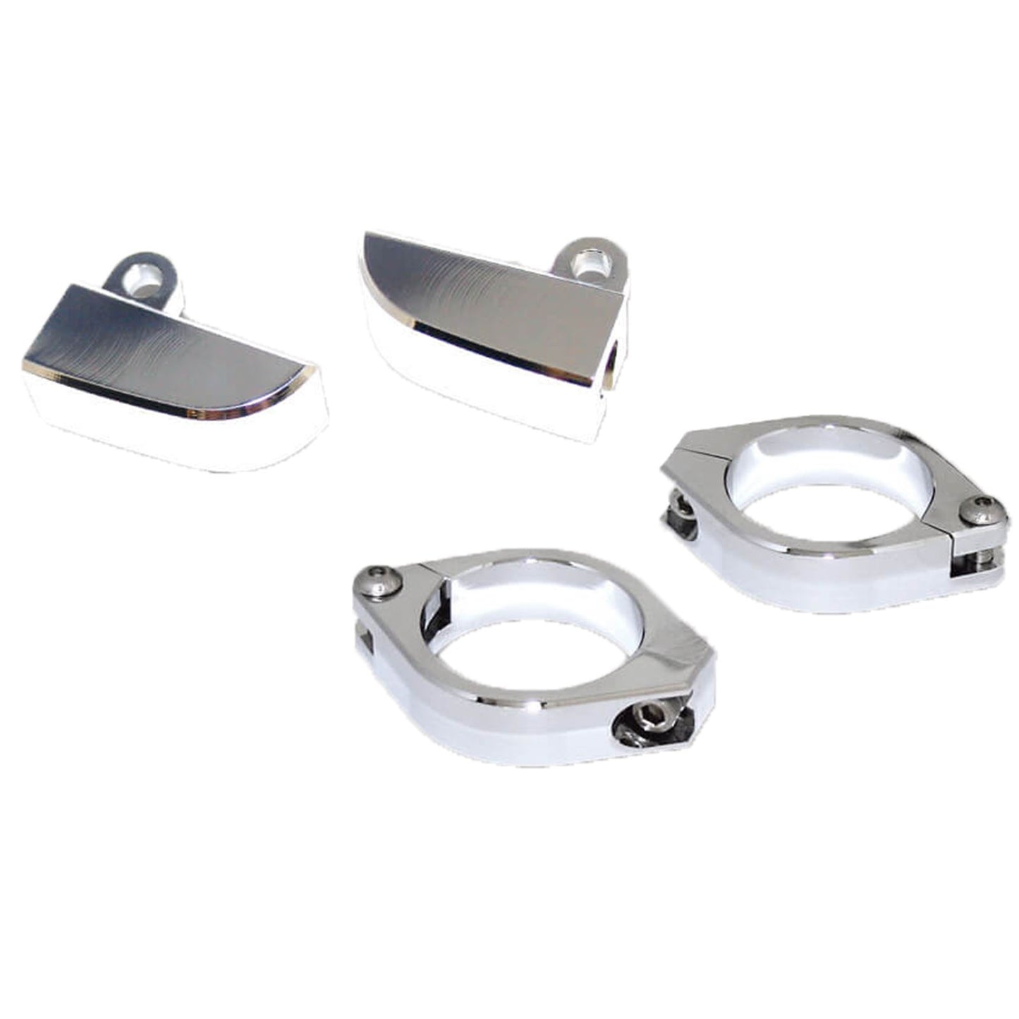 Highsider Turn Signal Mount with 38-41 mm Clamp - Chrome [MPN: 220-216405]_884285