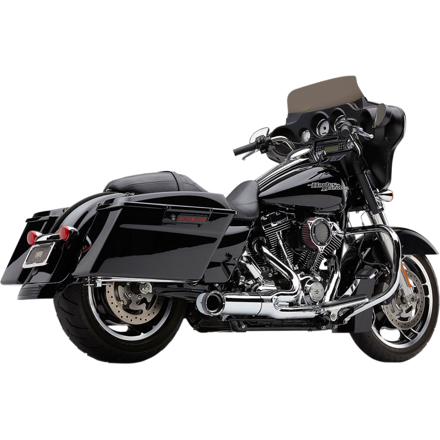 Cobra Turn Out 2-into-1 Exhaust System - Chrome 6270-1_1147537