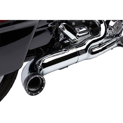 Cobra Turn Out 2-into-1 Exhaust System - Chrome 6270-1_1147538