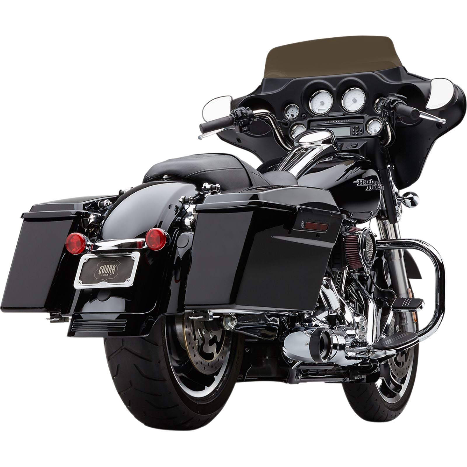 Cobra Turn Out 2-into-1 Exhaust System - Chrome 6270-1_1147539