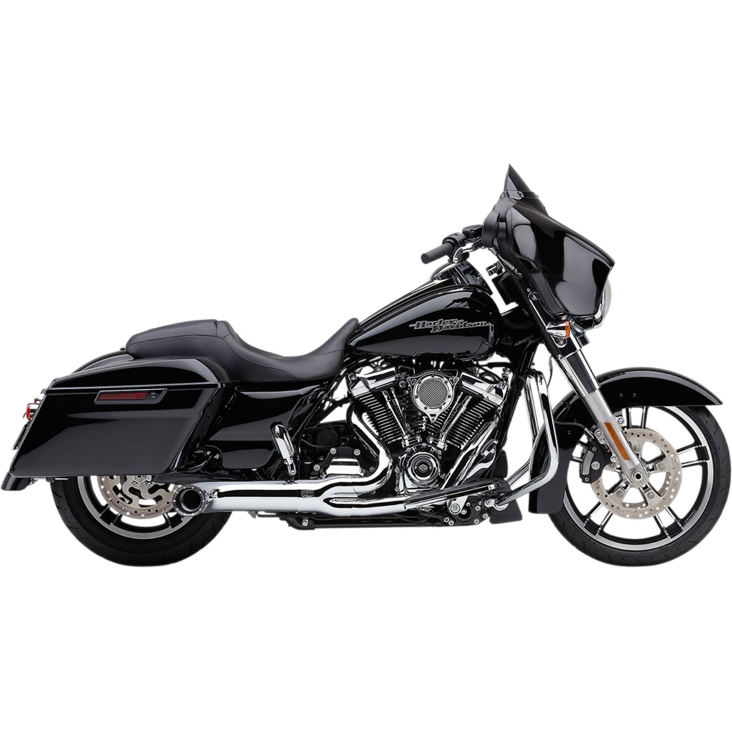 Cobra Turn Out 2-into-1 Exhaust System - Chrome [MPN: 6271-1]_1146454