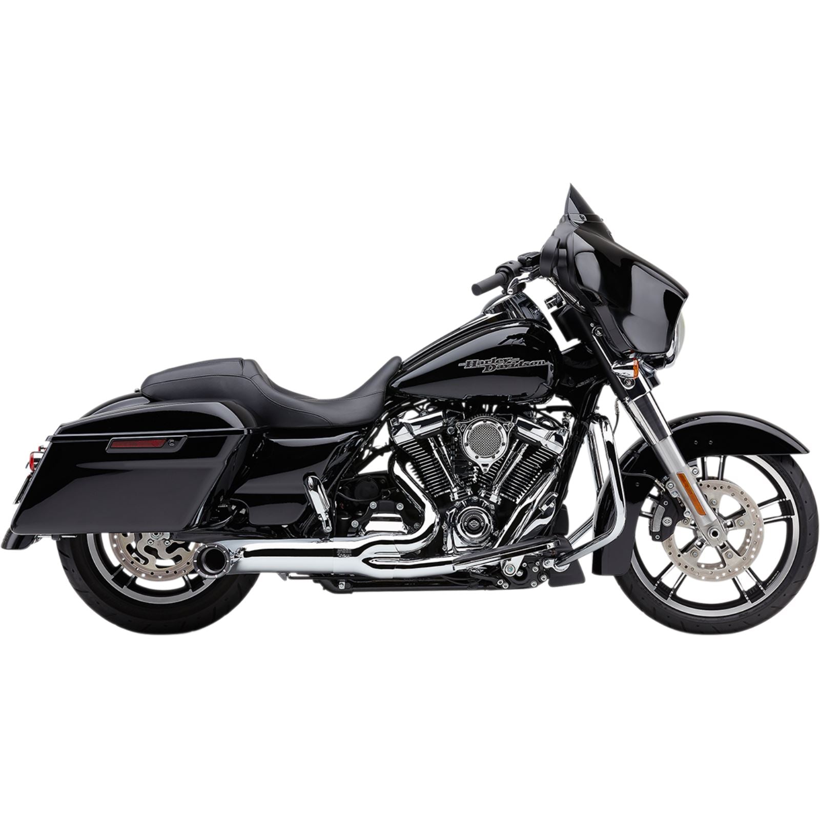 Cobra Turn Out 2-into-1 Exhaust System - Chrome [MPN: 6271-1]_1146454