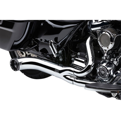 Cobra Turn Out 2-into-1 Exhaust System - Chrome [MPN: 6271-1]_1146452